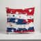 18" Distressed Stars & Stripes Indoor Outdoor Pillow